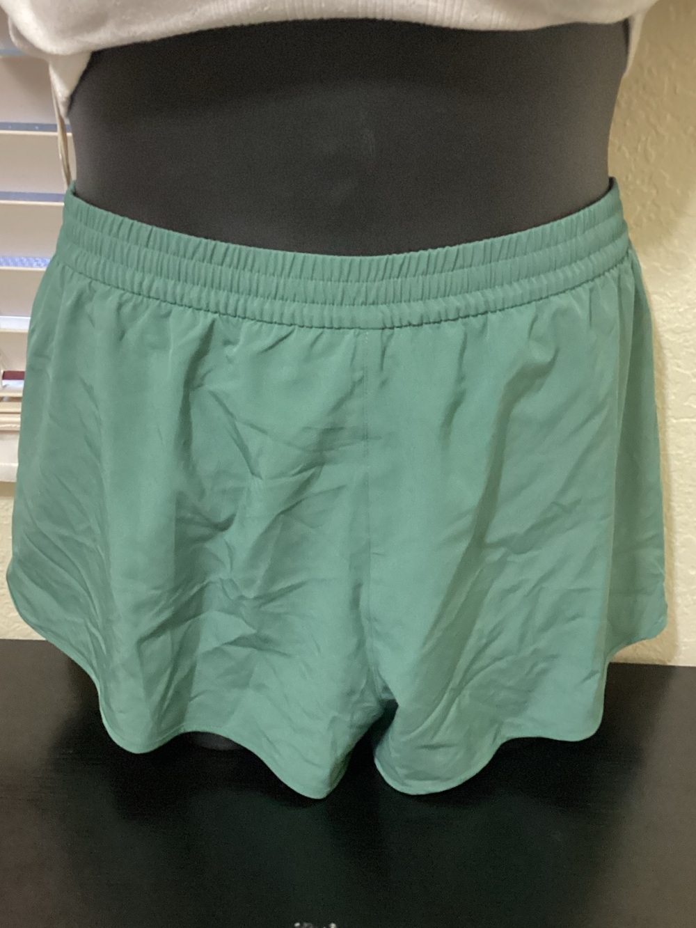 PINK Victoria's Secret Teal Green Athletic Shorts